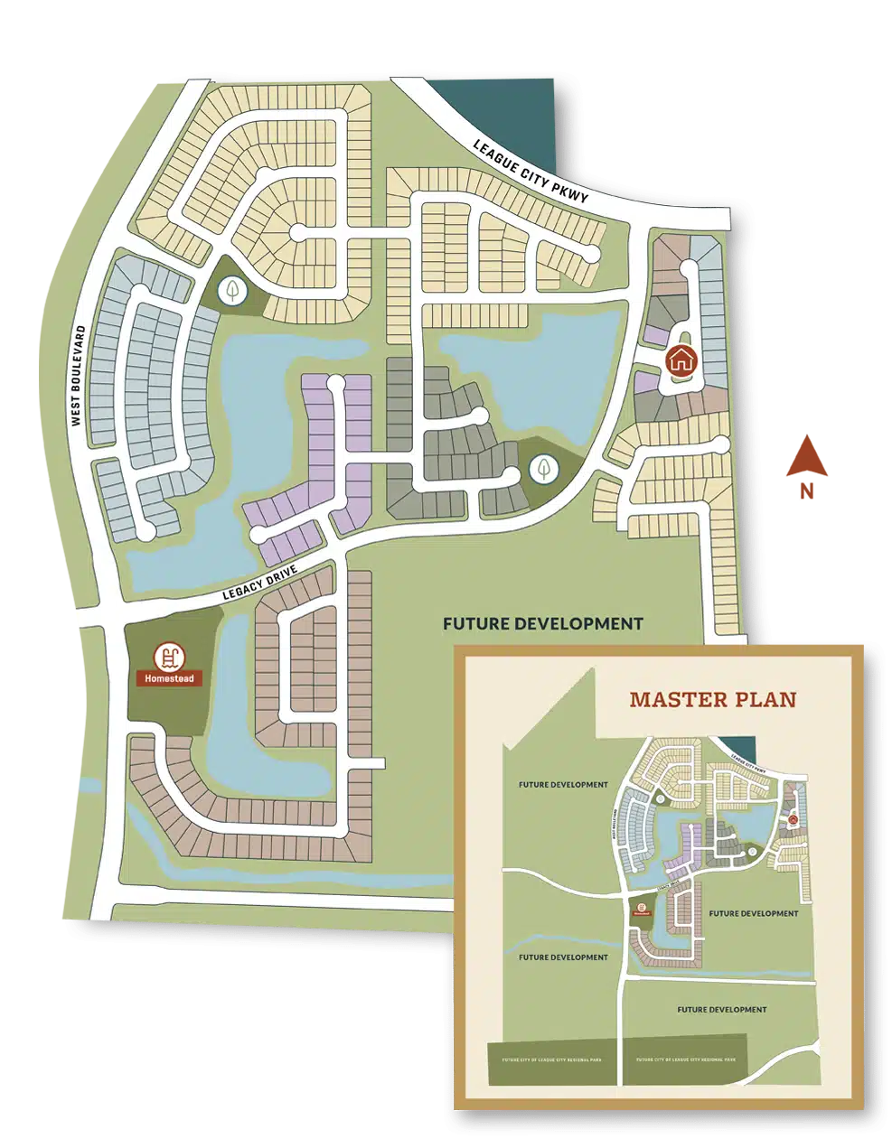 legacy by hillwood sitemap